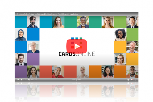 Gegevens toevoegen aan CardsOnline – Beheer van kaartgegevens – CardsOnline 7 video’s