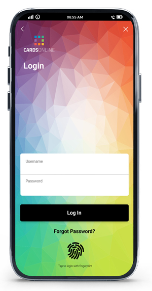 Active ID app login with fingerprint