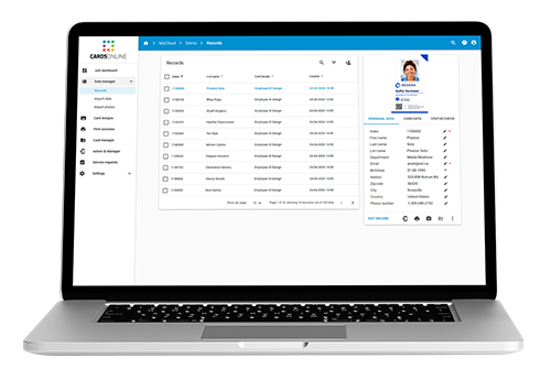 CardsOnline card management system