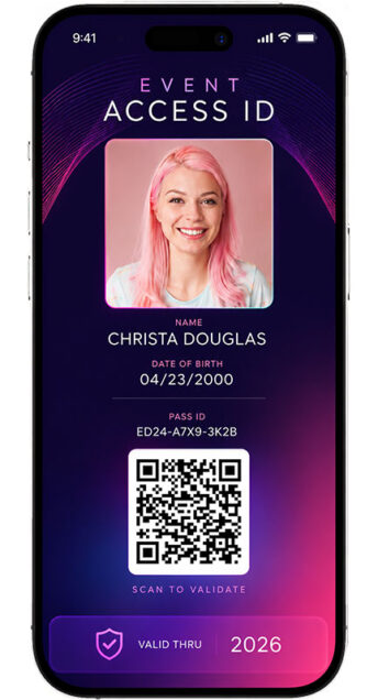 Digital Event ID Phone
