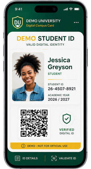 Digital Student ID Phone Digital Student ID Phone